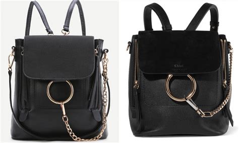 chloe faye replica backpack|chloe faye backpack sizes.